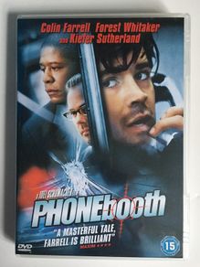 Phone Booth [2002] Colin Farrell, Forest Whitaker, Katie Holmes, Radha Mitchell & Kiefer Sutherland [Movie DVD]