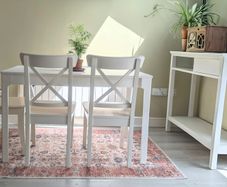 EMERGENCY - IKEA White Ingolf Dining Chairs
