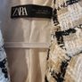 Zara tweed blazer coat Image 2