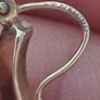 9k Gold hooped Earrings(1.9 grams) Image 5