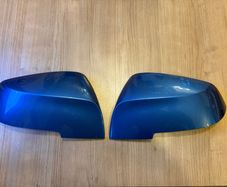 Genuine BMW F30 Mirror Caps Estoril Blue