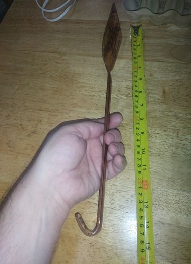 Spatula 14 inches / 36 cm copper colour/ bronze ?