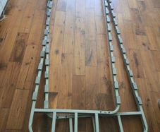 Free metallic IKEA slatted bed