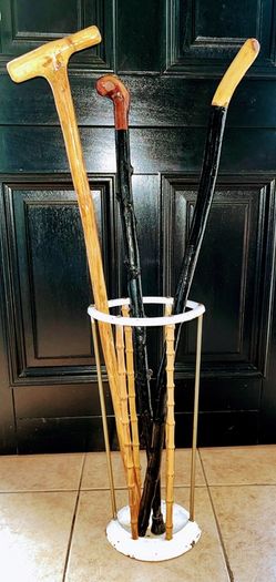 Late 19th Century Artis of Birmingham Antique Bamboo & Cast Iron Umbrella Stickstand  A Masterpiece of Victorian Craftsmanship
