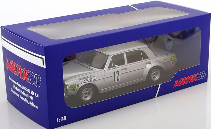 Mercedes Benz 300 SEL 6.8 No.12 - 1971 - 1/18 - New in Box