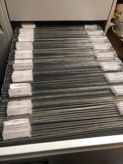 Filing Cabinet Suspension Tabbed Files 100s Available