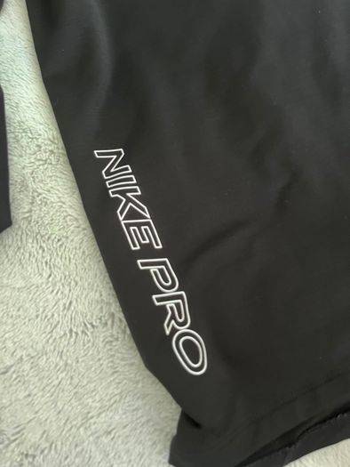 Nike Pro Long Sleeve Base Layer Compression Top Black Size L