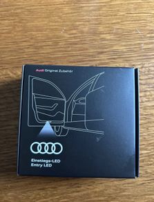 Genuine Audi Ring Logo Door Lights.  RRP 135@
