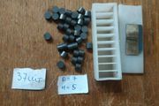 18 pcs Soviet CBN Cutting Tool Inserts 7x5 mm  Boron Nitride Composite USSR