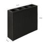 Garden Raised Bed with 4 Pots 2 pcs Poly Rattan Black(2x41084) Image 6