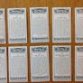 Cigarette cards. Full Set. Image 10