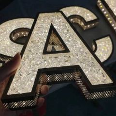 Crystal LED Letters