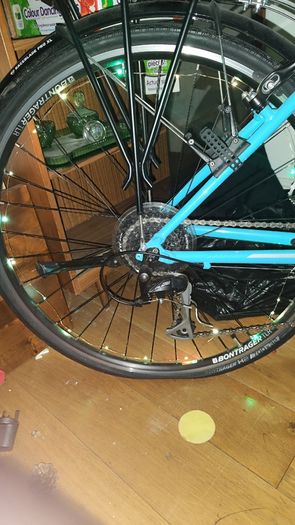 Wheel bike lights
