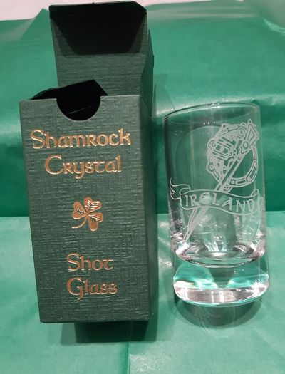 Shot Glass - Shamrock Crystal