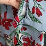 St. Oliver blue and red floral dress Sz 8UK Image 7