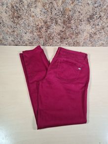 Womens MARC O POLO ALBY SLIM Mid waist jeans trousers pants red stretchy Size W 29 L 32