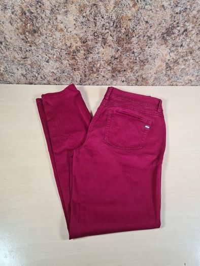 Womens MARC O POLO ALBY SLIM Mid waist jeans trousers pants red stretchy Size W 29 L 32