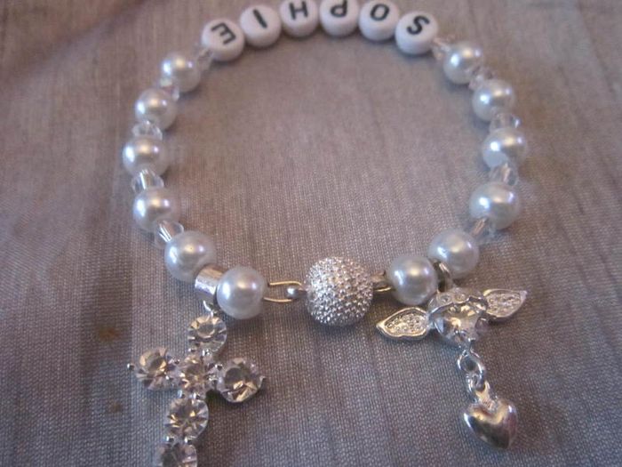 Holy Communion Name Bracelets