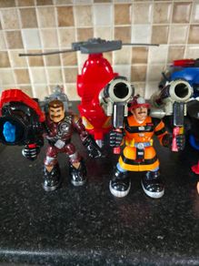 vintage fisher price Action heroes