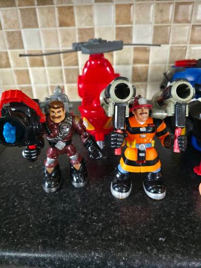 vintage fisher price Action heroes