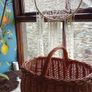 NEW Wicker shopping basket, ideal for the car& top up shop, mushroom picking, picnic. The best quality, sturdy Image 2