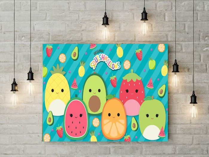 Squishmallows printed picture on pvc foamex board