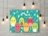 Squishmallows printed picture on pvc foamex board