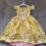 Disney princess dress Bell 5/6 years old 110/116cm Image 2