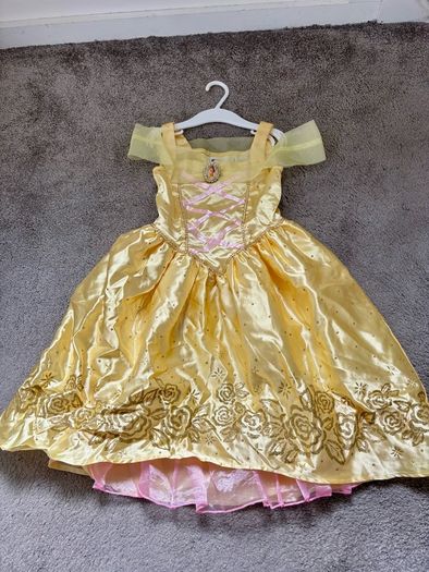 Disney princess dress Bell 5/6 years old 110/116cm