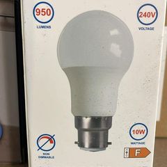 10W BC Bulb Warm White