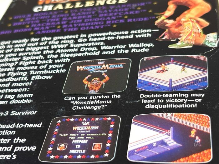 WWF Wrestlemania for Nintendo NES - Boxed