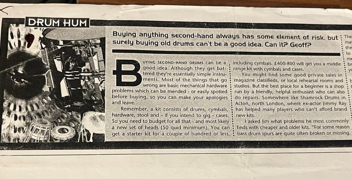 1970's Indian Tabla purchased from London recording studio