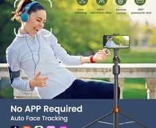 QAML q13 aluminium alloy selfie stick tripod AI powered