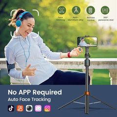 QAML q13 aluminium alloy selfie stick tripod AI powered
