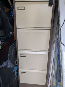 steel file cabinet