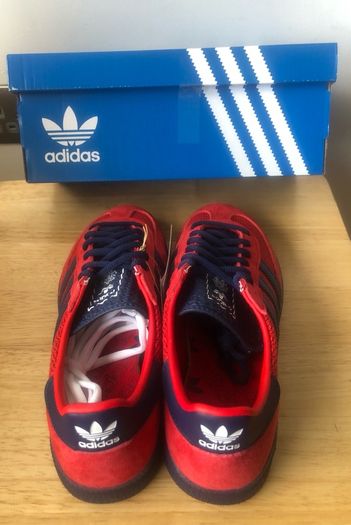 Adidas Handball Spezial Red Navy UK 6 / EU 39 1/3