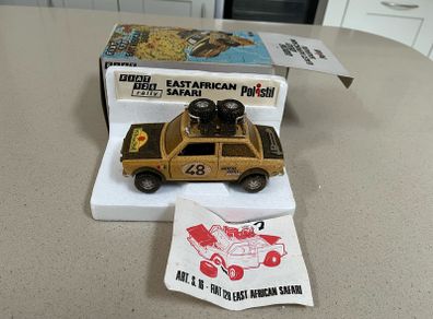 Fiat 128 Rally 1/25 Polistil Year 1975