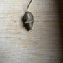 brass miniatures lady and mouse Image 2