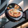 Outdoor Round Double Sided LED Display Sign P2.5 Image 2
