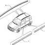 LH Rear Door Moulding (Fiat Panda) Image 2