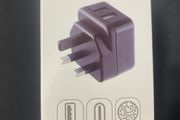 Dual fast charger usb type c type a 20 watts