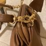 Tim & Simonsen all leather tan danish hand bag Image 10