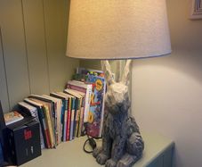 Driftwood lamp