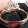 9K Gold Ruby and Gemstone Set Floral Motif Ladies Cluster Ring Set in 9 Carat Yellow Gold 375 Ring Size P - 3,76g Image 10