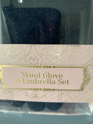 Wool Glove & Umbrella Giftset