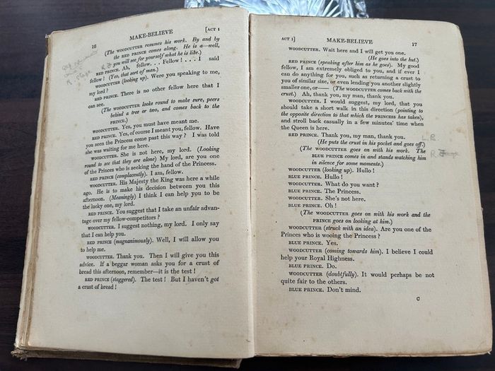 A.A. Milne Second Plays Vintage Hardback Ex Library 1940s Isle of Wight Copy