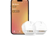 Meross Smart Light Switch Module, DIY Wall Switch Module, Wireless Relay Smart Switch works with Apple HomeKit, Alexa, Google, Remote and Voice Control, No Hub Required, 2.4GHz, 10A, 2 Pack