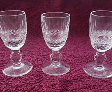 Lovely Colleen Waterford Crystal Liqueur Glasses