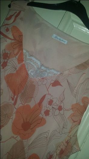 Berkertex maxi orange chiffon dress size UK20/22 EU48 Postage included