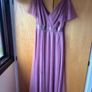 Two bridesmaid dresses blush pink size M and L Image 3